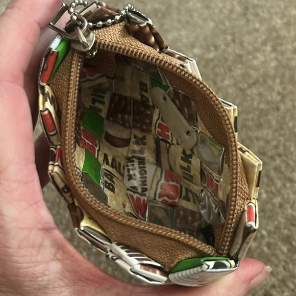 NWT Nahui Ollin Whopper Candy Wrapper Change Purse - Picture 5 of 5